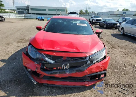 2021 Honda Civic Sport z USA, uszkodzony, nr VIN 2HGFC2F82MH554637